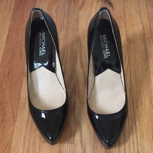 Michael Kors Black Patent Leather High Heels